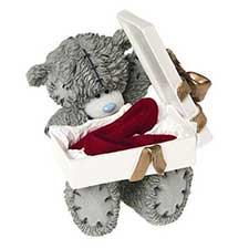Put On Your Red Shoes Me to You Bear Figurine Image Preview
